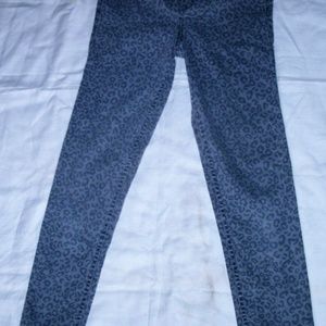 Jeans Skinny Leopard Print Encore Jeans – Taille 1 – Imprimé Animalier Marron/beige – Occasion Très Bon état